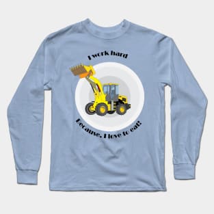 Working hard Long Sleeve T-Shirt